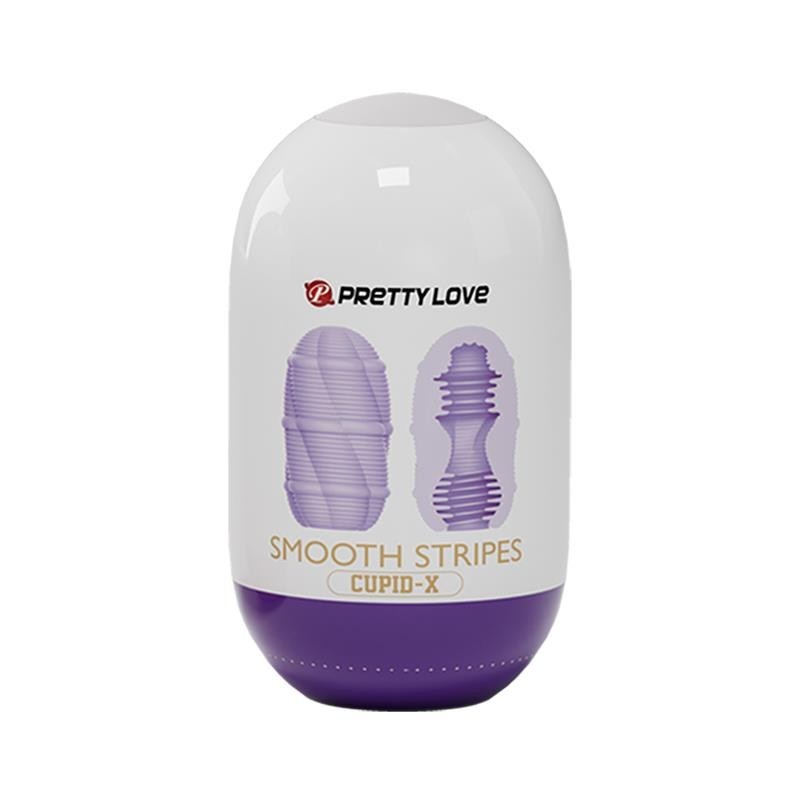 Masturbateur Œuf Cupid-X Smooth Stripes