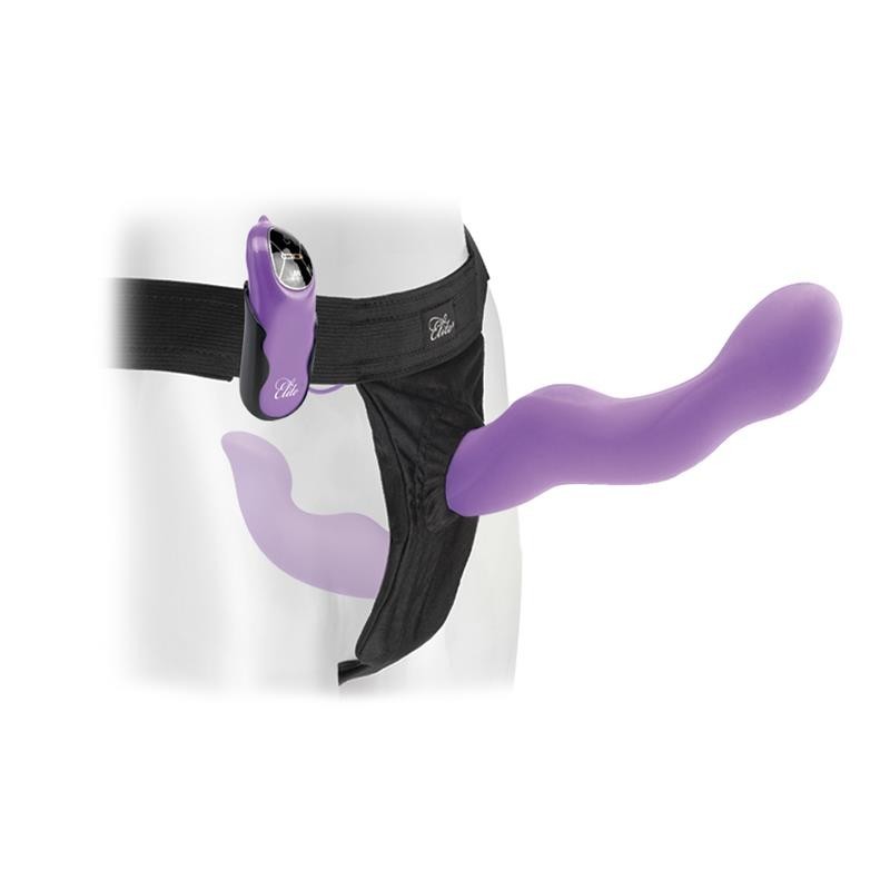 Fetish Fantaset Elite 17, 80 cm Gode pénistrix Vibromasseur mauve