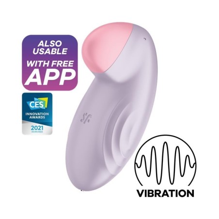 Tropical Tip avec l'application Satisfyer Connect Lila