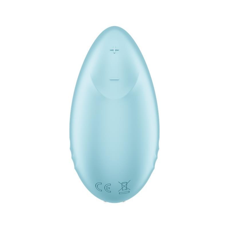 Tropical Tip avec l'application Satisfyer Connect Light Blue