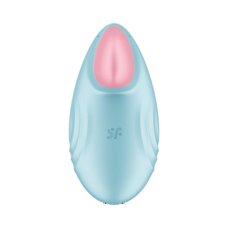 Tropical Tip avec l'application Satisfyer Connect Light Blue