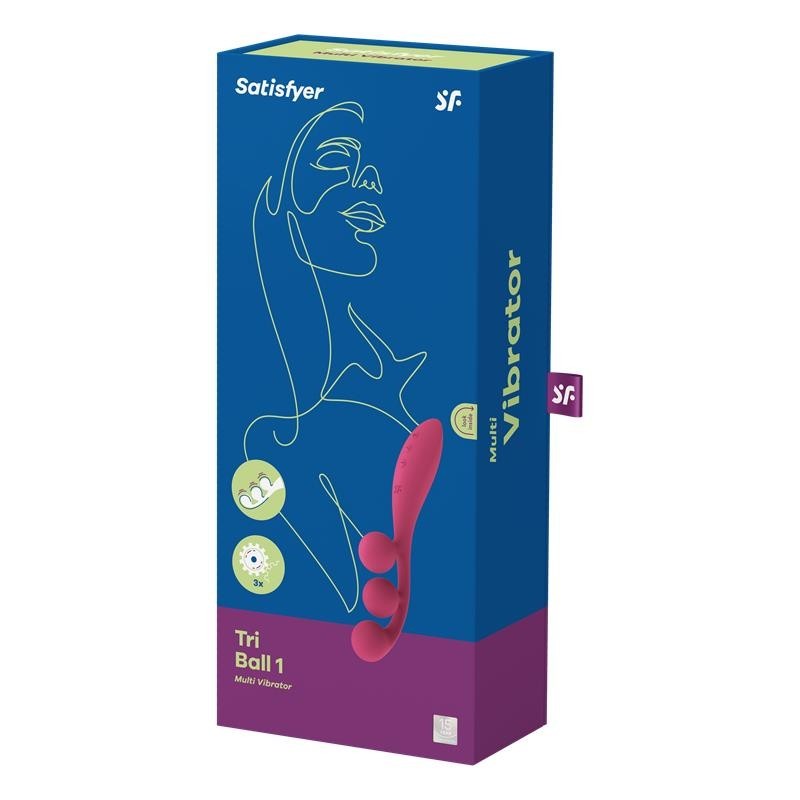 Stimulateur Tri Ball 1 rouge