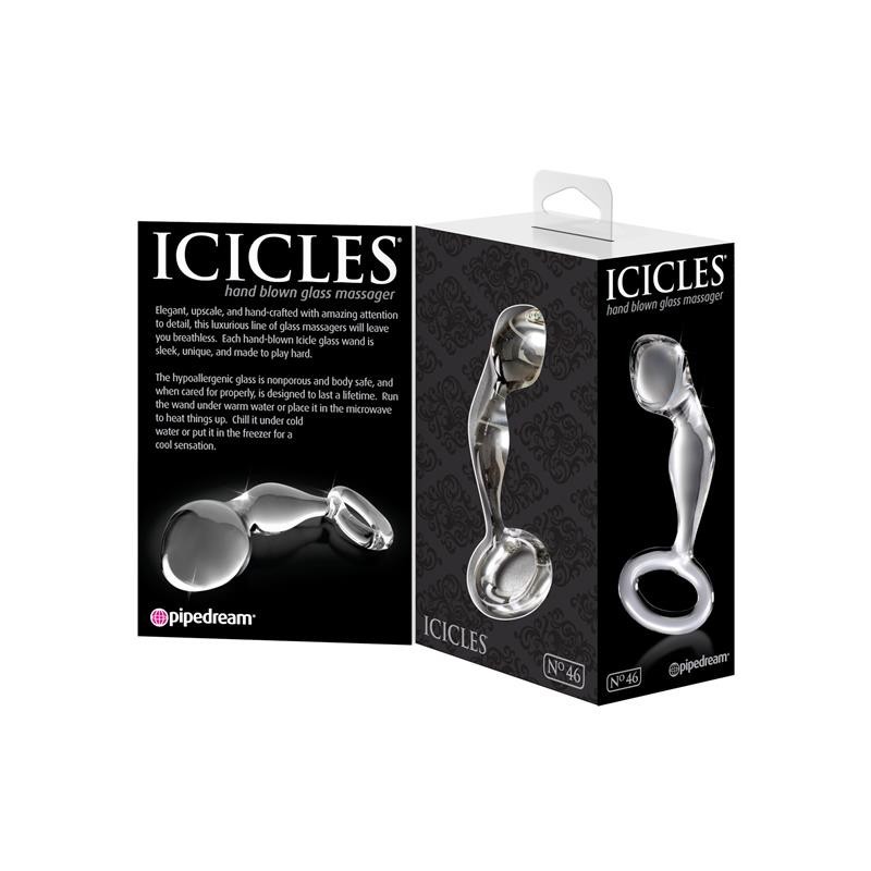 Plug anal Icicles n° 46 Transparent