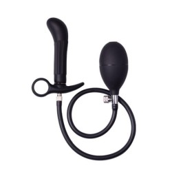 Plug Anal Gonflable avec pompe noir