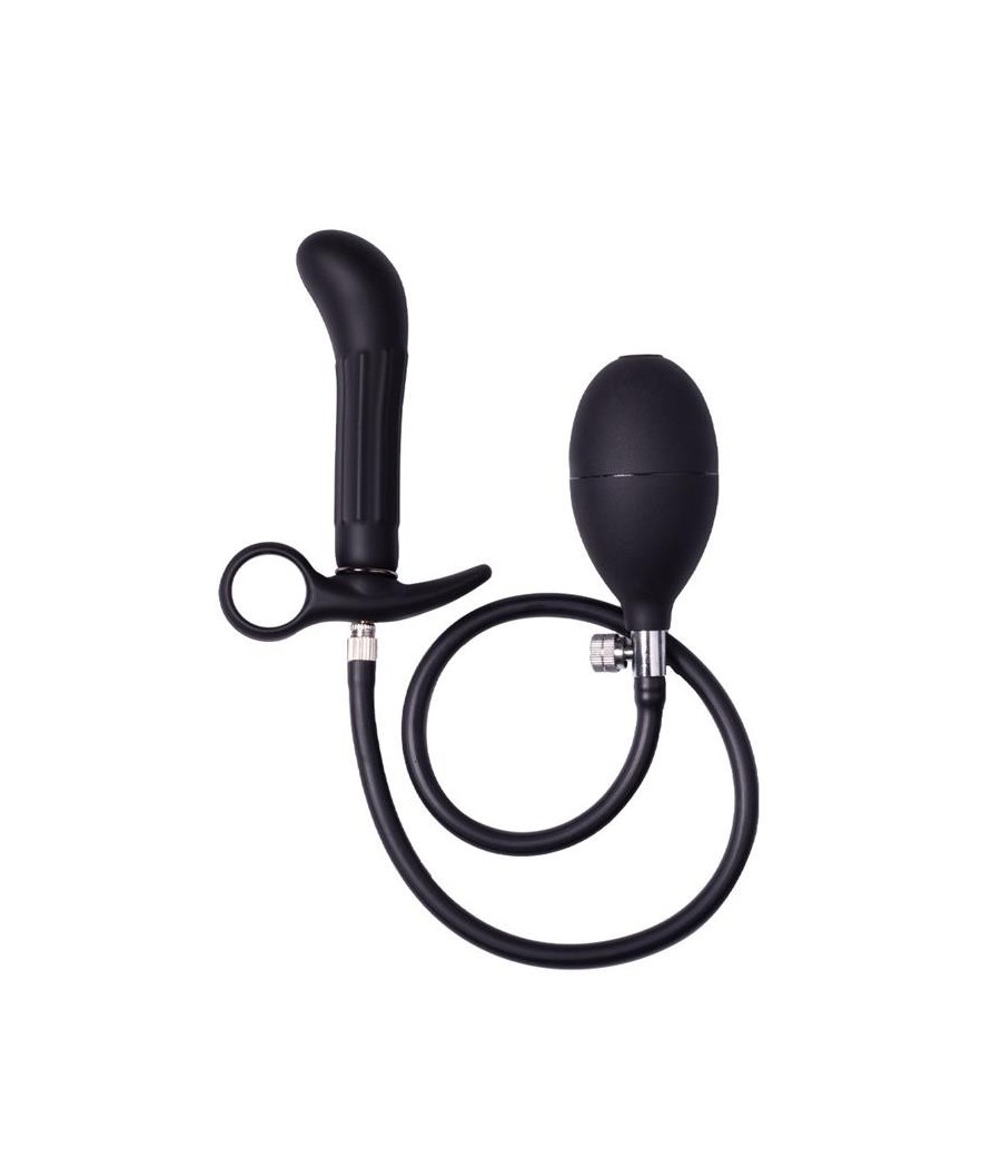 Plug Anal Gonflable avec pompe noir
