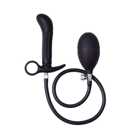 Plug Anal Gonflable avec pompe noir