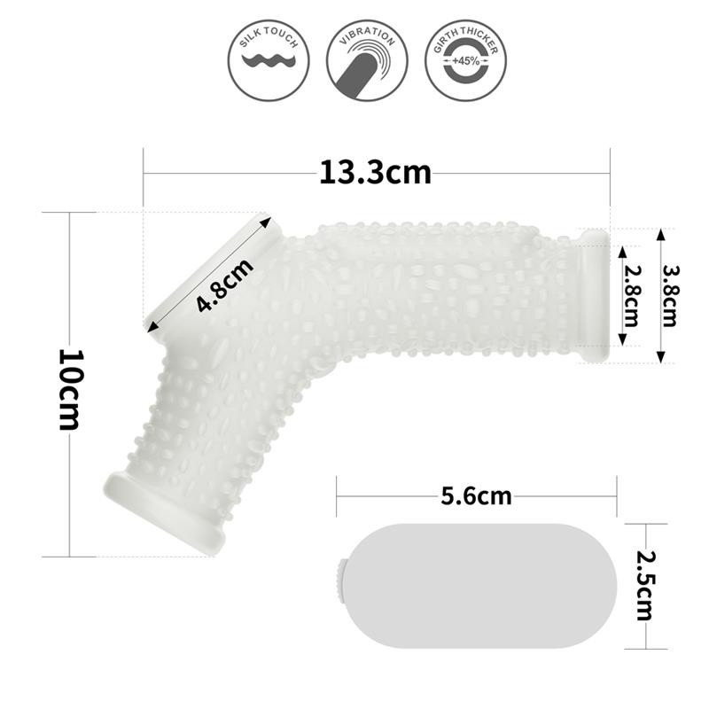 Fond du pénis et des testicules vibrant Drip Knights