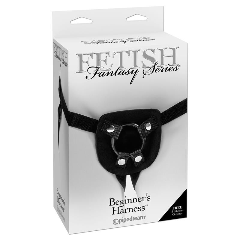 Fetish Fantaset Series harnais pour Rrincipiantes Couleur Noir