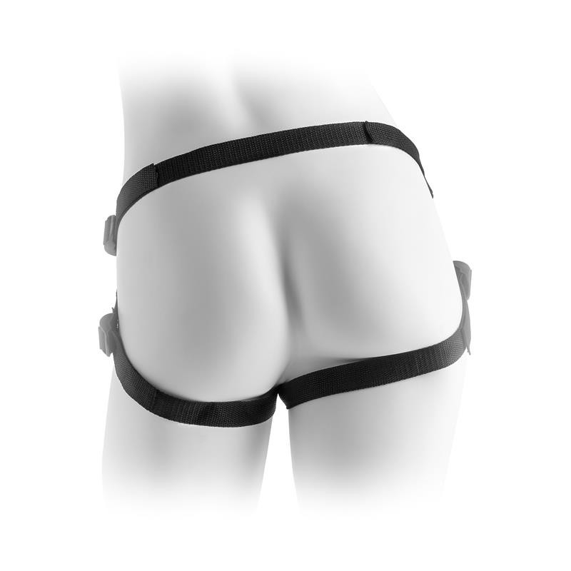 Fetish Fantaset Series harnais Vibromasseur de Felpa Couleur Noir