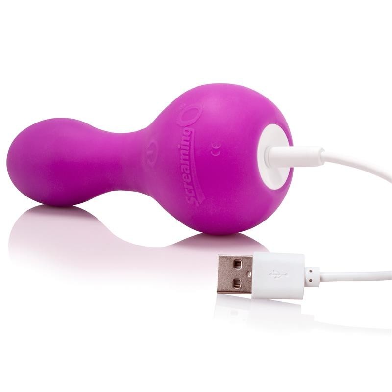 Vibromasseur rechargeable Moove - mauve