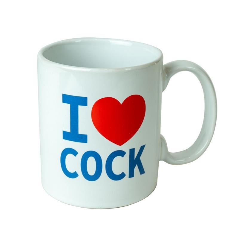 Tasse en céramique I Love Cock