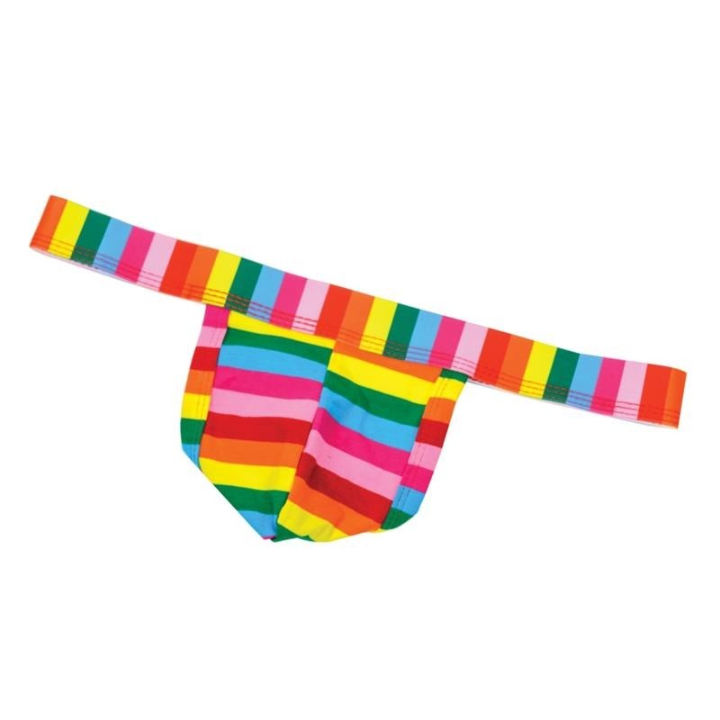 Tanga masculin arc-en-ciel