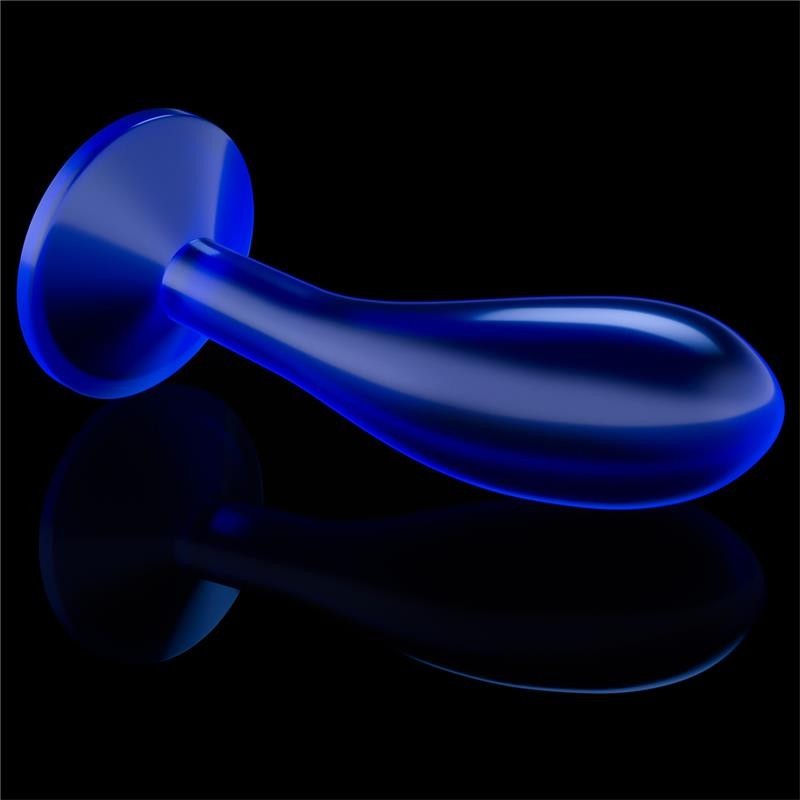 Plug Anal Flawless Bleu Transparent 6