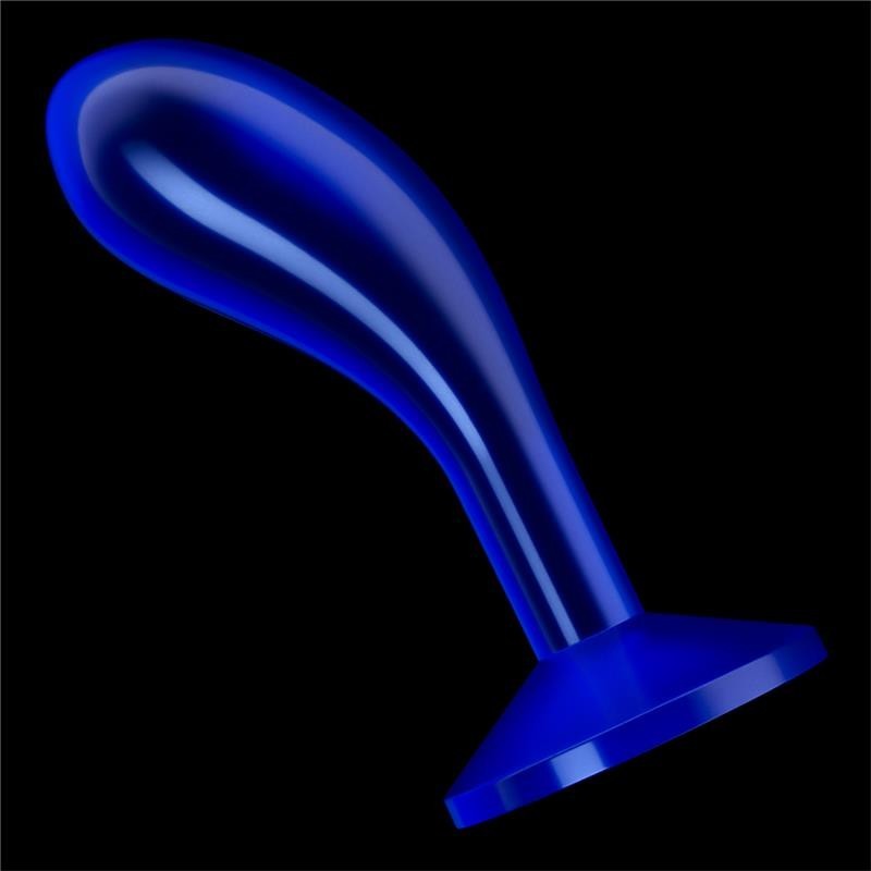 Plug Anal Flawless Bleu Transparent 6