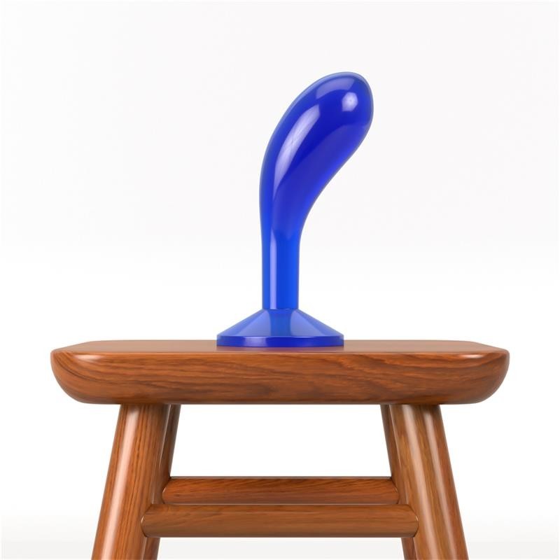 Plug Anal Flawless Bleu Transparent 6