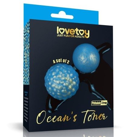Océans Toner boules Kegel ensemble 2