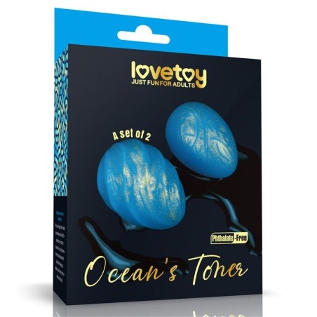 Océans Toner boules Kegel ensemble 2