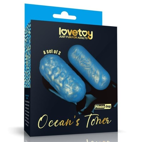 Océans Toner boules Kegel ensemble 2