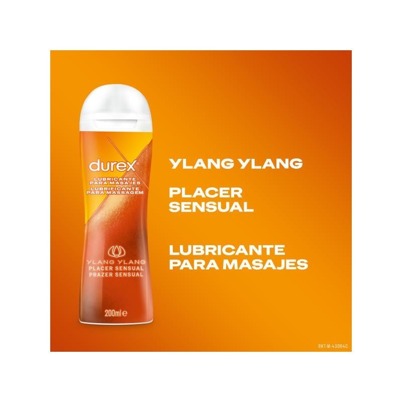 Gel de massage 2 en 1 Sensuel Ylang Ylang 200 ml