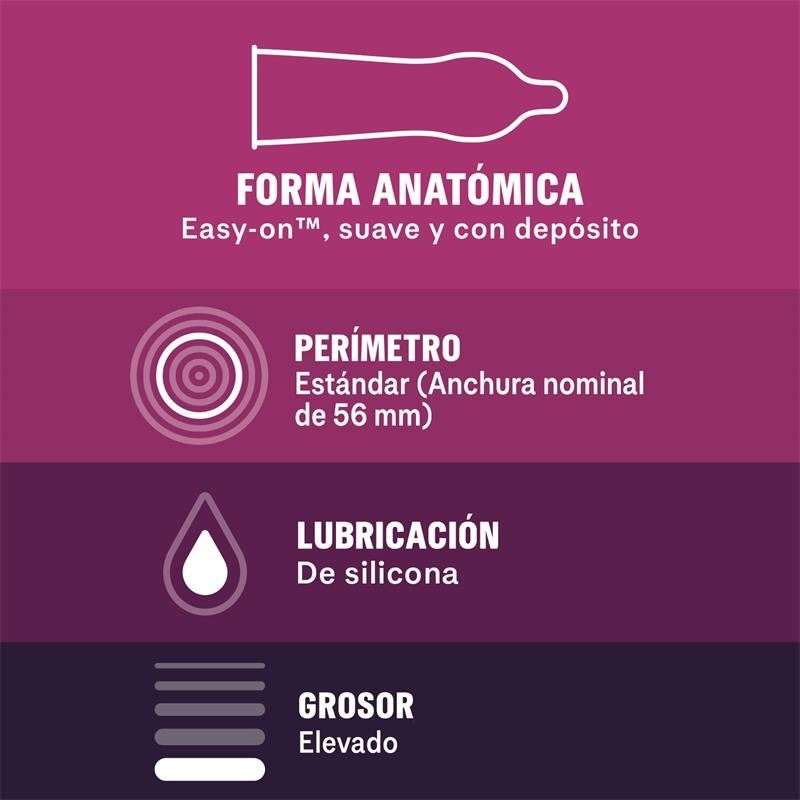 Durex Conservateurs sans Latex 12 ud