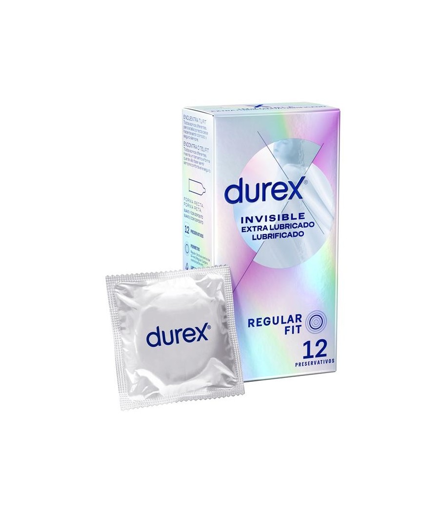 Conservateurs Invisible Extra lubrification 12ud