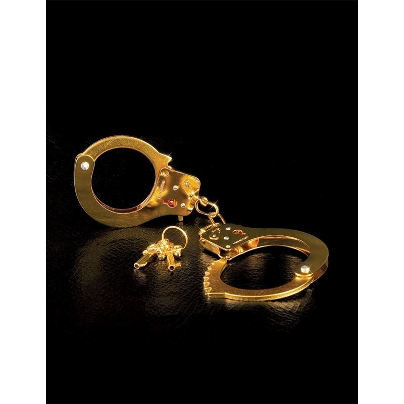 Fetish Fantaset Gold menottes en metal Doradas