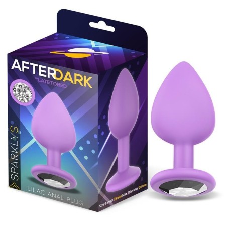 Sparklet Plug Anal Silicone Taille S Lilas