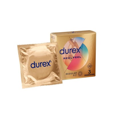 préservatifs Durex Real Feel x3