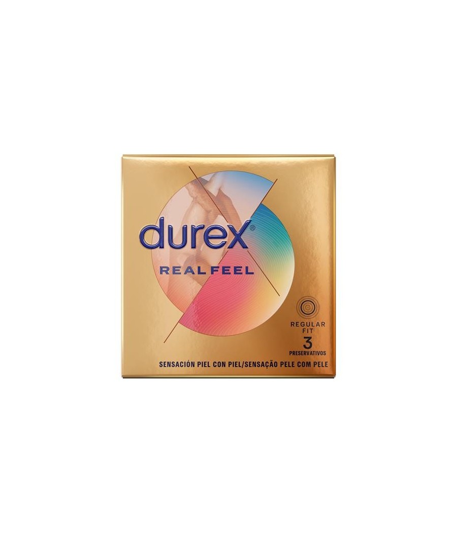 préservatifs Durex Real Feel x3