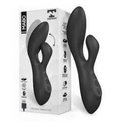 Mabo Vibromasseur point G mouvement doigt silicone Unibody