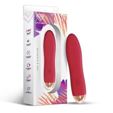 Dawel stimulateur 10 vitessees rouge Rouille