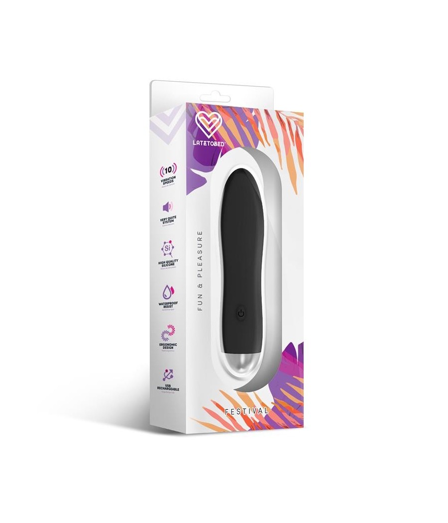 Dawel stimulateur 10 Vitesses Noir