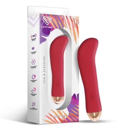 Ragon stimulateur 10 vitessees rouge Rouille