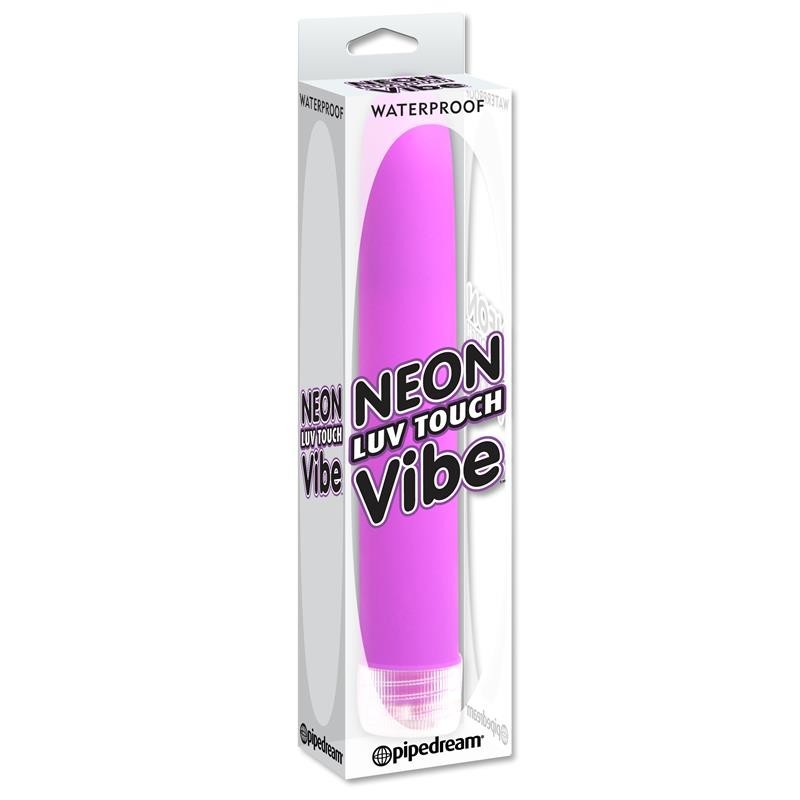 Vibromasseur Néon Luv Touch mauve