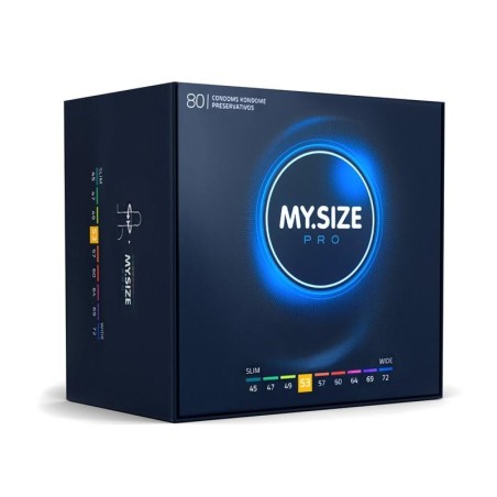 My Size Pro Taille 53 Boîte de 80 unités