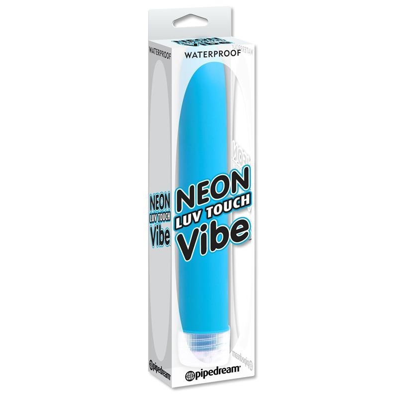 vibromasseur Neon Luv Touch Bleu