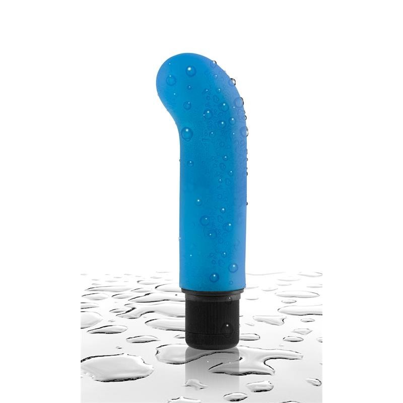 Neon Vibromasseur Jr. G-Spot Softees Bleu
