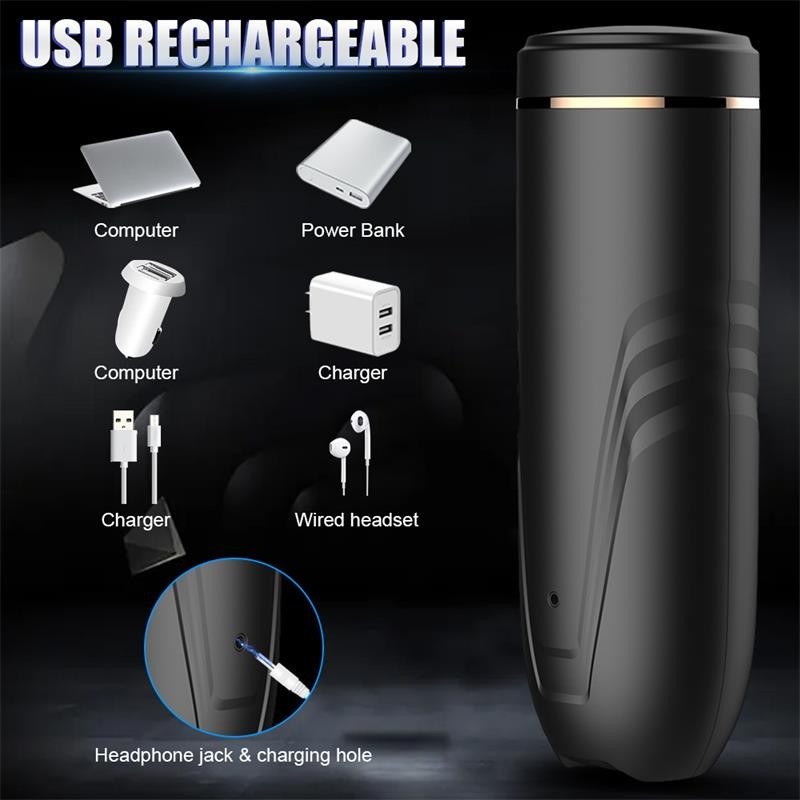 Masturbateur fonction télescopique et rotation Rita