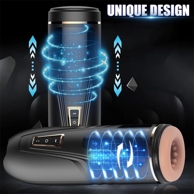 Masturbateur fonction télescopique et rotation Rita