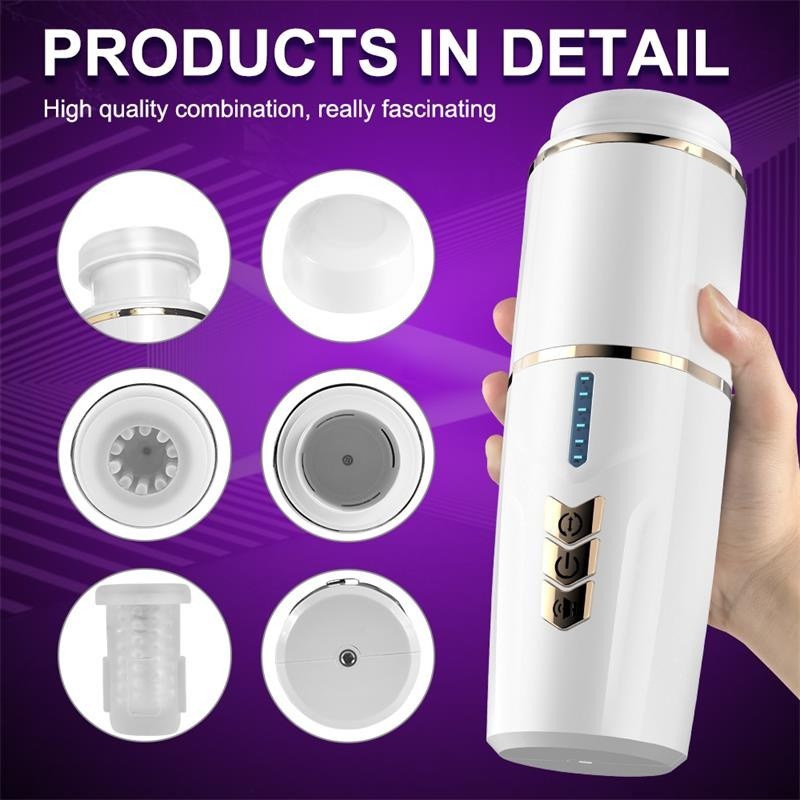 Kimi Masturbateur avec mouvement télescopique et rotation