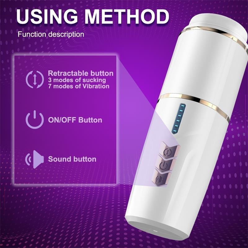 Kimi Masturbateur avec mouvement télescopique et rotation