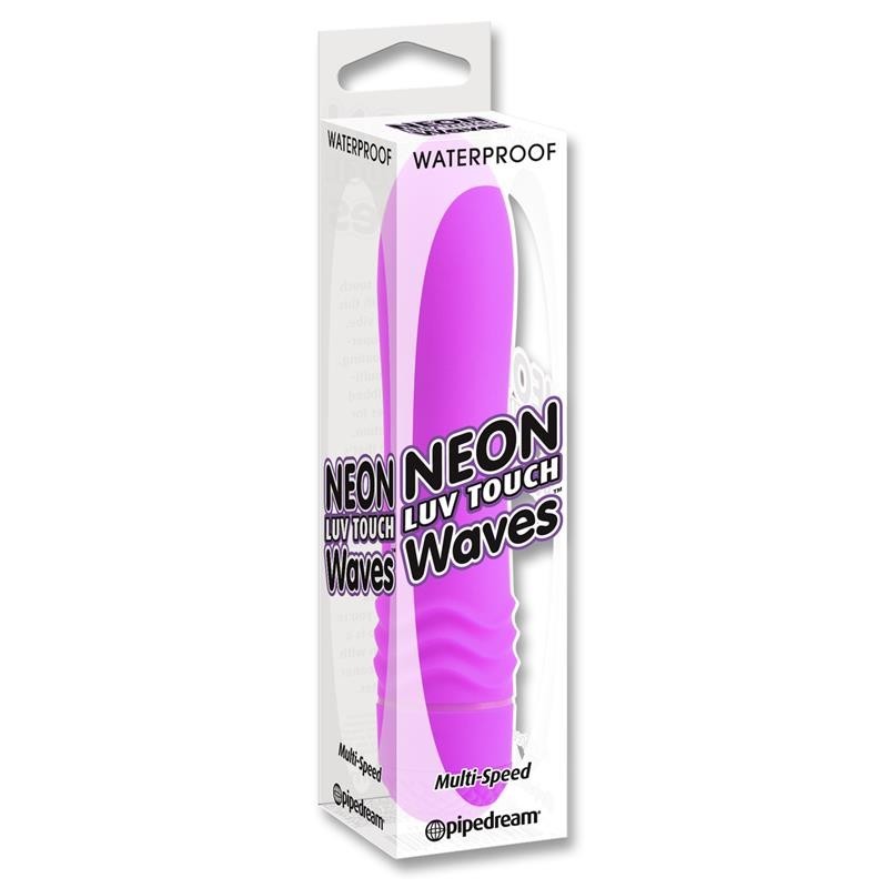 Neon Vibromasseur Luv Touch Waves mauve