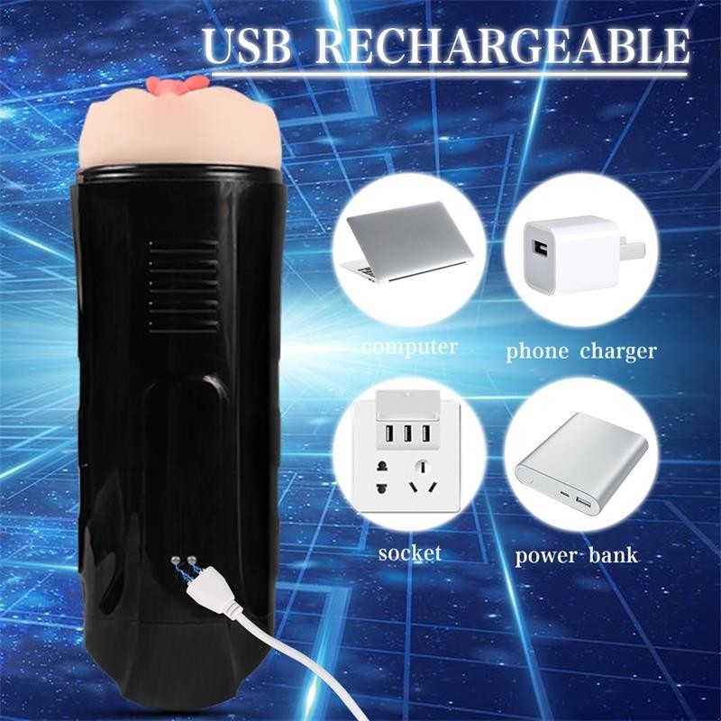 Truda masturbateur Automatique Vibration et Succion Vagin