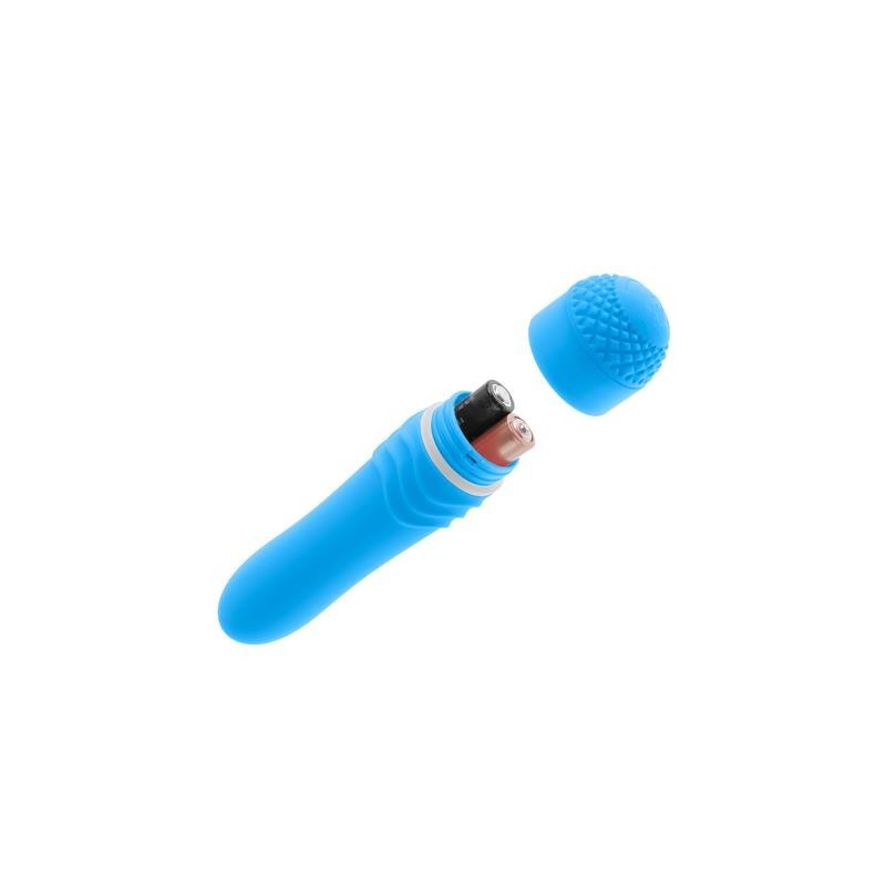Vibromasseur Néon Luv Touch Waves Bleu