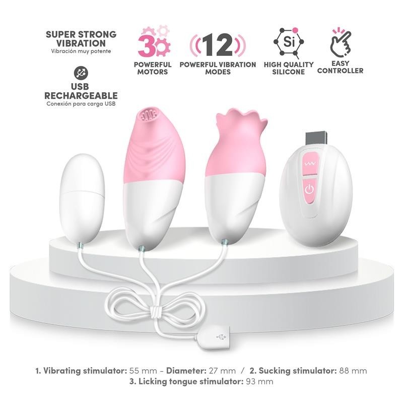 Orchest Stimulateur 3 en 1 avec télécommande