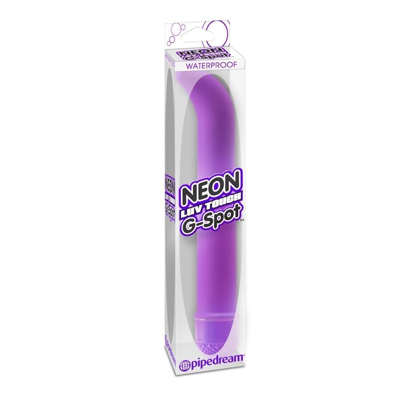 Vibromasseur néon Luv Touch point G mauve