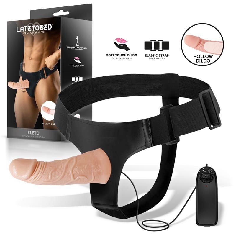 Eleto harnais avec Gode creux amovible