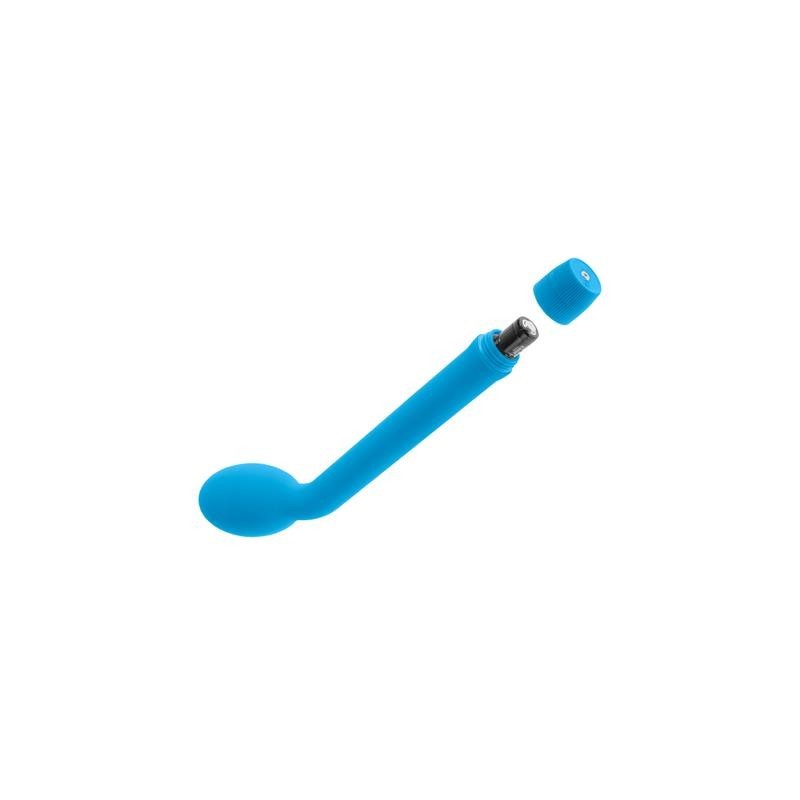 Vibromasseur néon Luv Touch Slender point G bleu