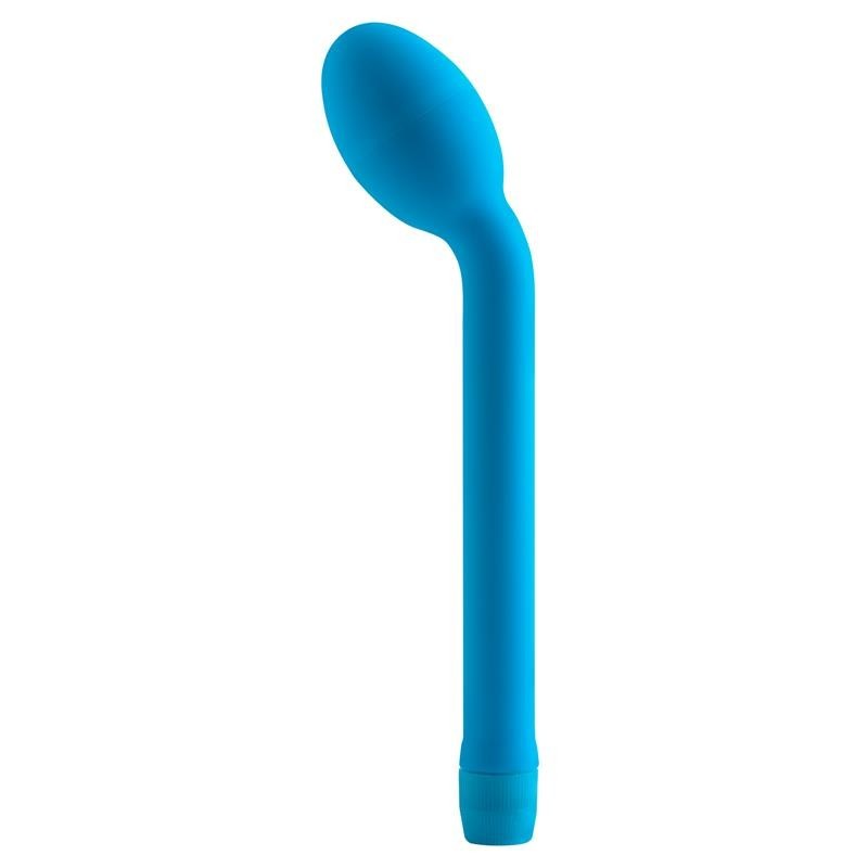 Vibromasseur néon Luv Touch Slender point G bleu