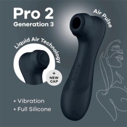 Pro 2 Gener 3 Liquid Air Technologet Succión et Vibration Noir